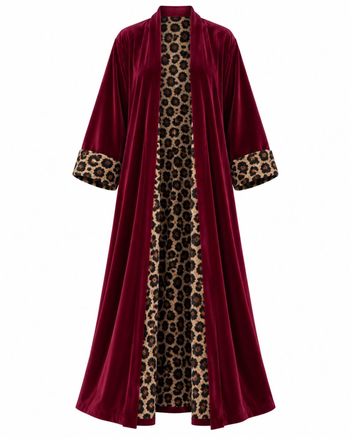 مخمل آستر مخمل leopard — 1