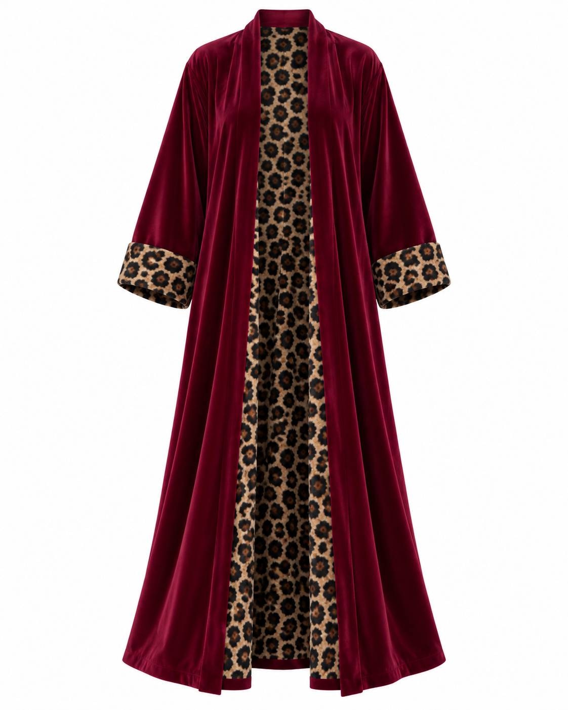 مخمل آستر مخمل leopard — 1
